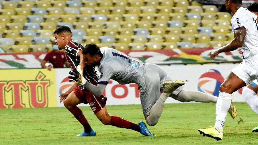 Fluminense reclamou de pênalti sobre Miguel diante do Resende - Mailson Santana/Fluminense FC