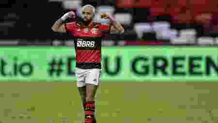 Gabigol comemora gol no Flamengo - Thiago Ribeiro/AGIF - Thiago Ribeiro/AGIF