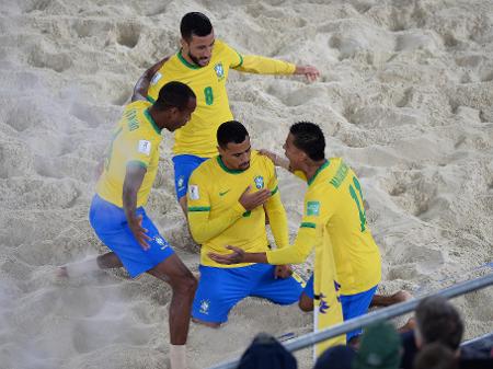 Brasil 7 x 4 Portugal - Final Copa das Nações de Futebol de Areia - Jogo  Completo 