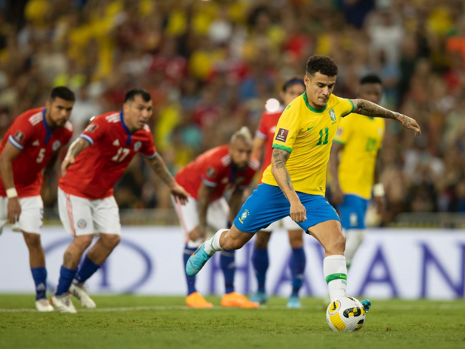 Gols de falta da seleção brasileira: Coutinho quer encerrar jejum