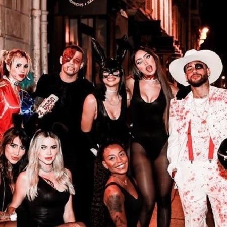 Neymar em festa de Halloween - Reprodução/Instagram