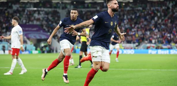 Giroud se isola como maior artilheiro da história da seleção francesa