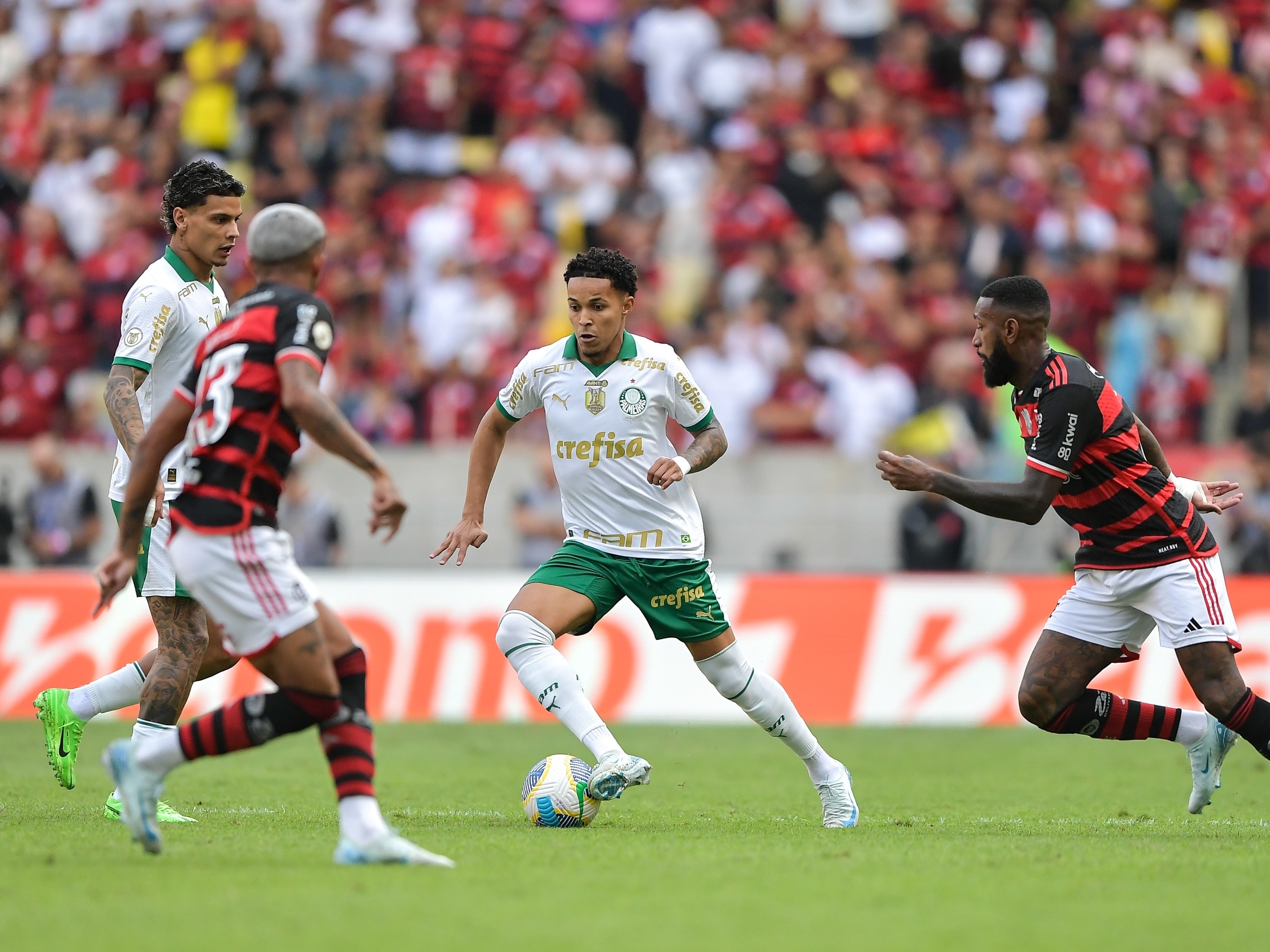 Brasileirão: Flamengo x Palmeiras (Foto: UOL)