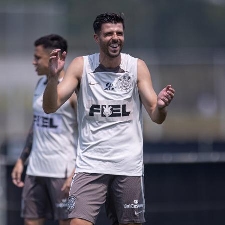 Héctor Hernández, em treino pelo Corinthians - Rodrigo Coca/Agência Corinthians