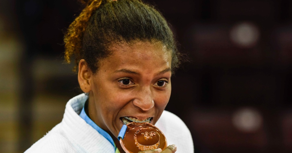 Rafaela Silva ganha a medalha de bronze no Pan de Toronto