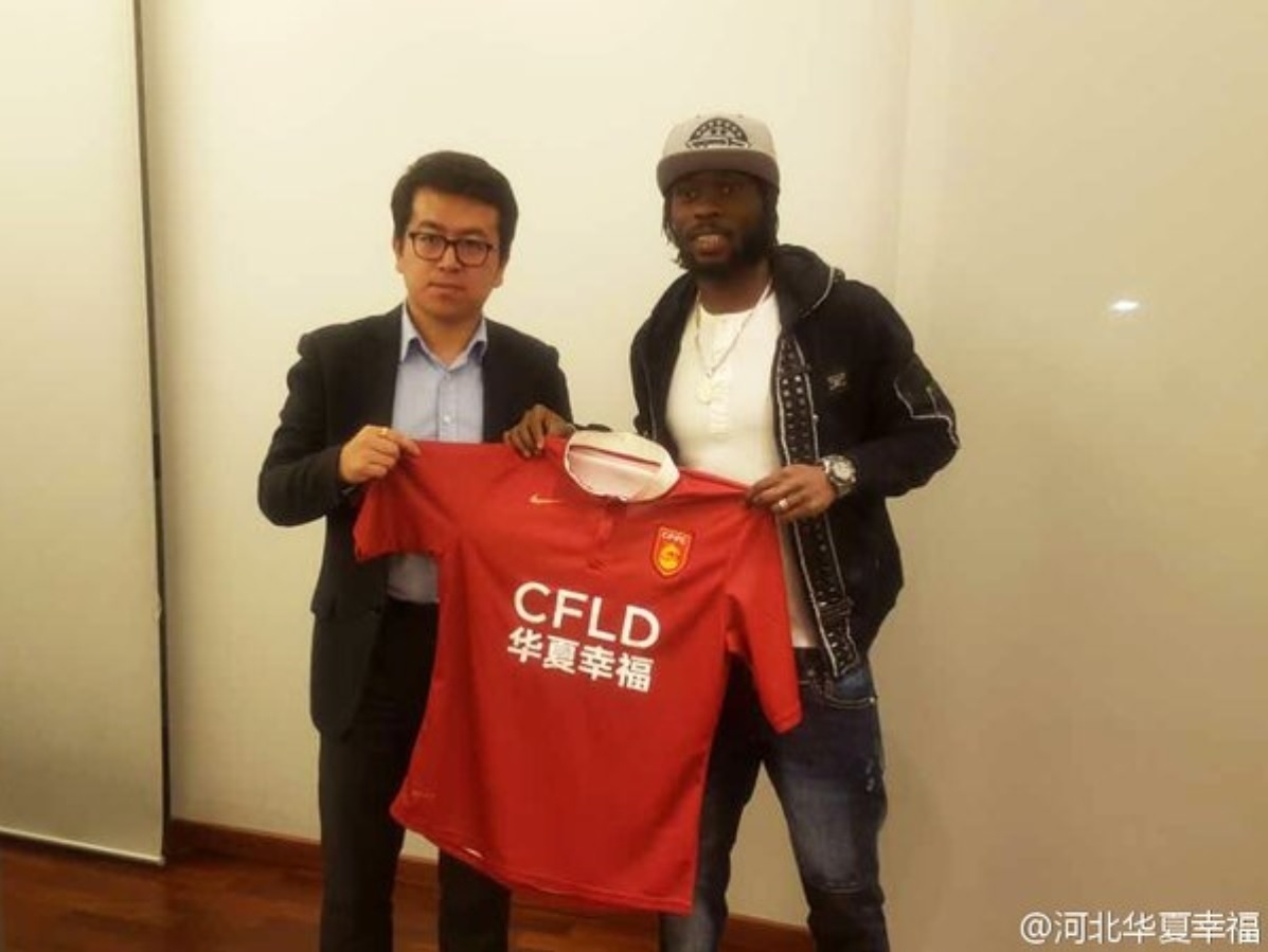 Atacante Gervinho é apresentado pelo Hebei China Fortune - Divulgação