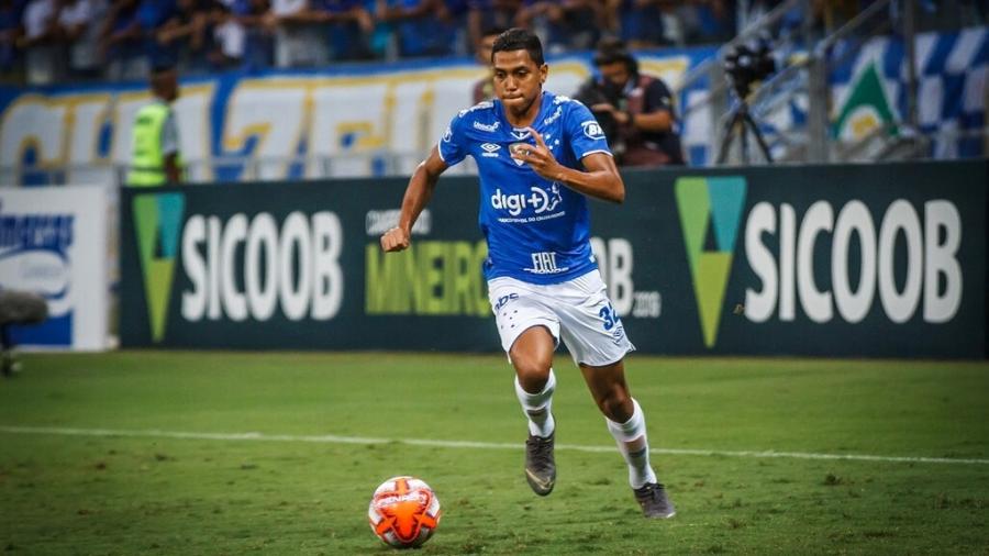 Atacante Pedro Rocha foi confirmado por Mano Menezes entre os onze titulares do Cruzeiro no clássico - Vinnicius Silva/Cruzeiro