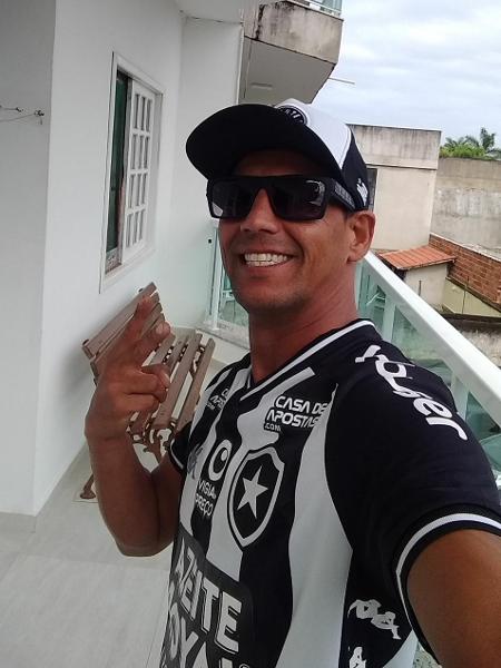 Sérgio Fernando Pacheco Cavalcante, torcedor do Botafogo, volta ao clássico com o Flamengo - Arquivo Pessoal