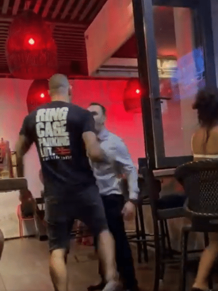 Joe Schilling, lutador de MMA, nocauteou um homem em briga de bar - Reprodução/Twitter
