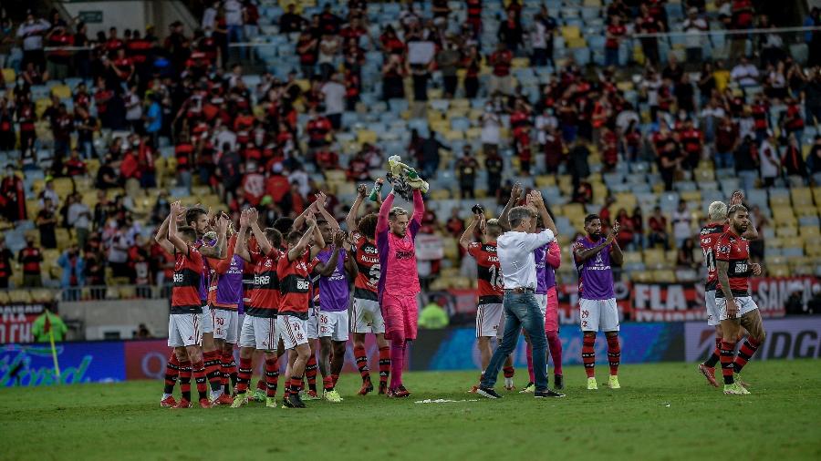 Flamengo vai enfrentar o Palmeiras na final da Libertadores - Marcelo Cortes/CRF