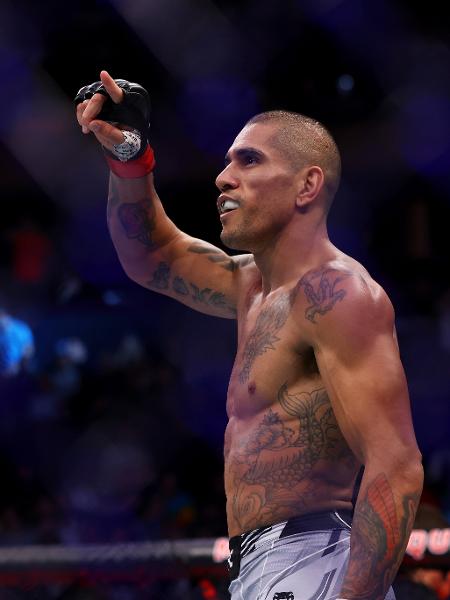 Alex "Poatan" Pereira venceu duas lutas no UFC - Mike Stobe/Getty Images