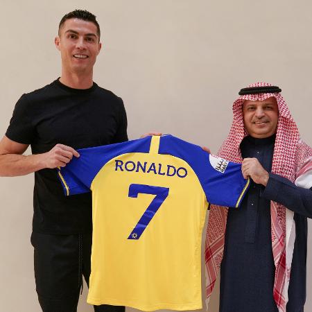 Cristiano Ronaldo é o novo reforço do Al Nassr, da Arábia Saudita - Reprodução