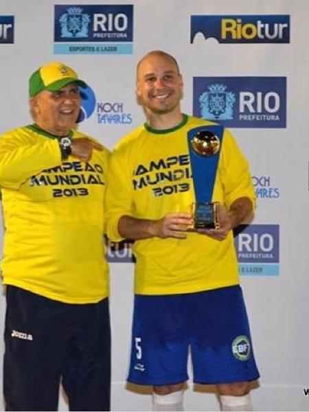 Rogério Corrêa, técnico do Volta Redonda, já foi melhor do mundo do Fut7 - Reprodução Instagram