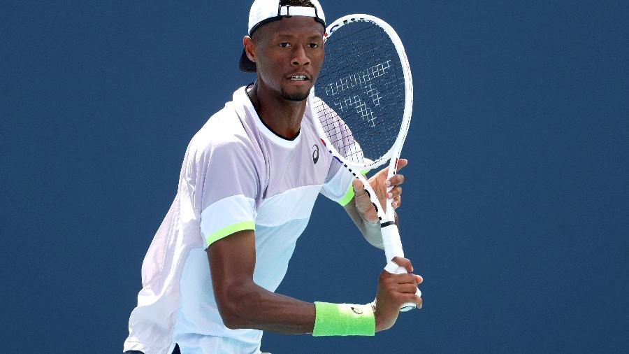 Christopher Eubanks no Masters 1000 de Miami em 2023 - Getty Images