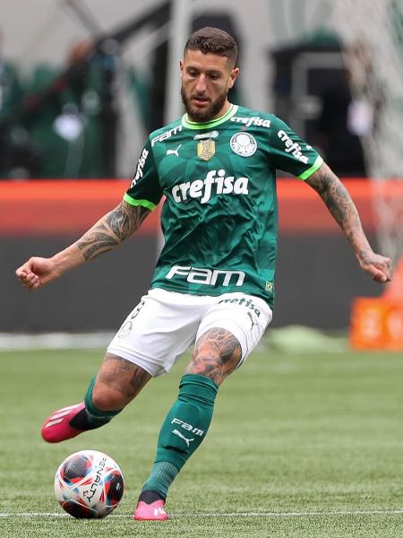 Zé Rafael, do Palmeiras, em jogo contra o Água Santa pelo Paulistão - Cesar Greco/Palmeiras/by Canon