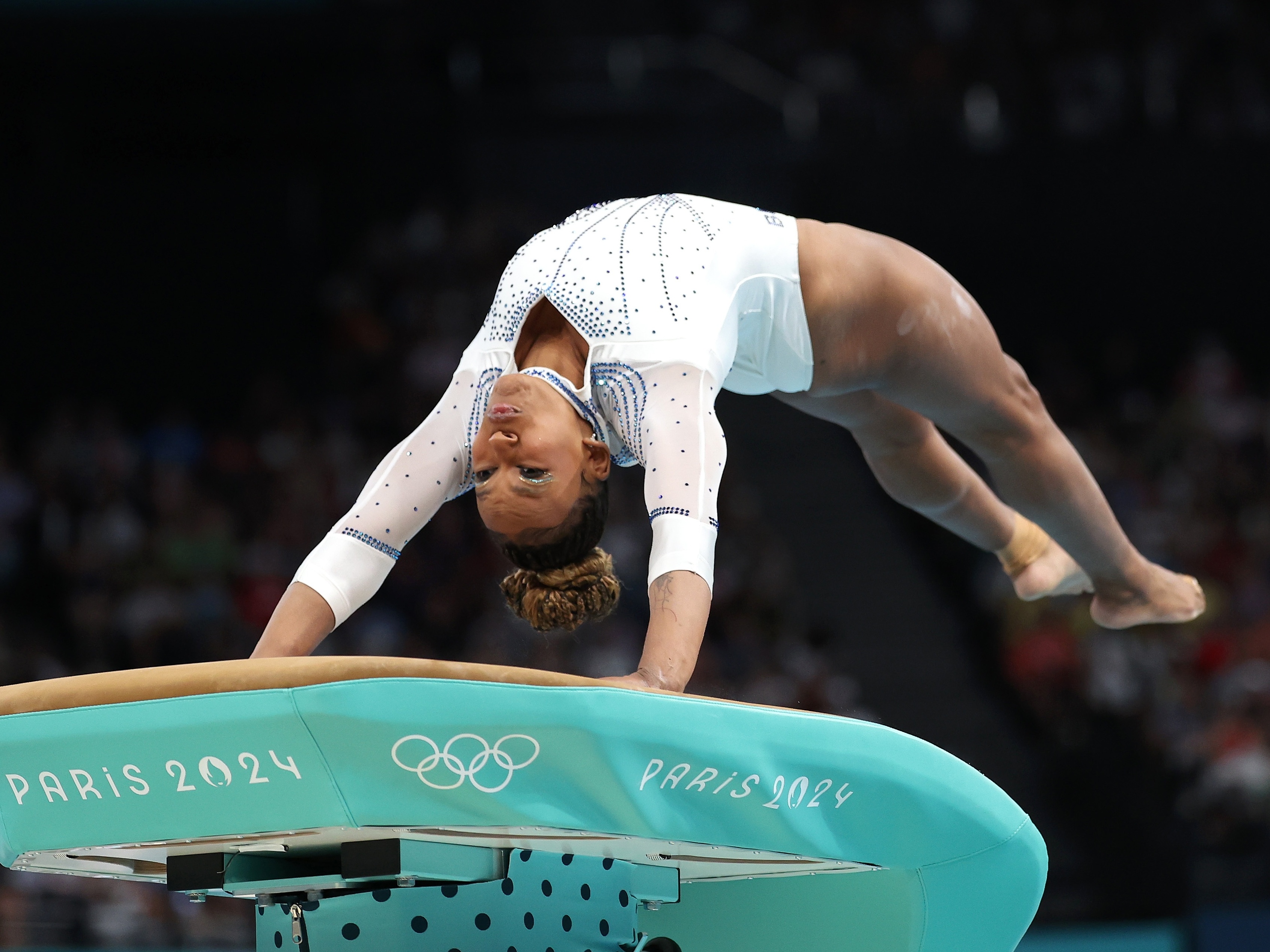 Rebeca Andrade, tricampeona mundial de salto tras su pausa por salud