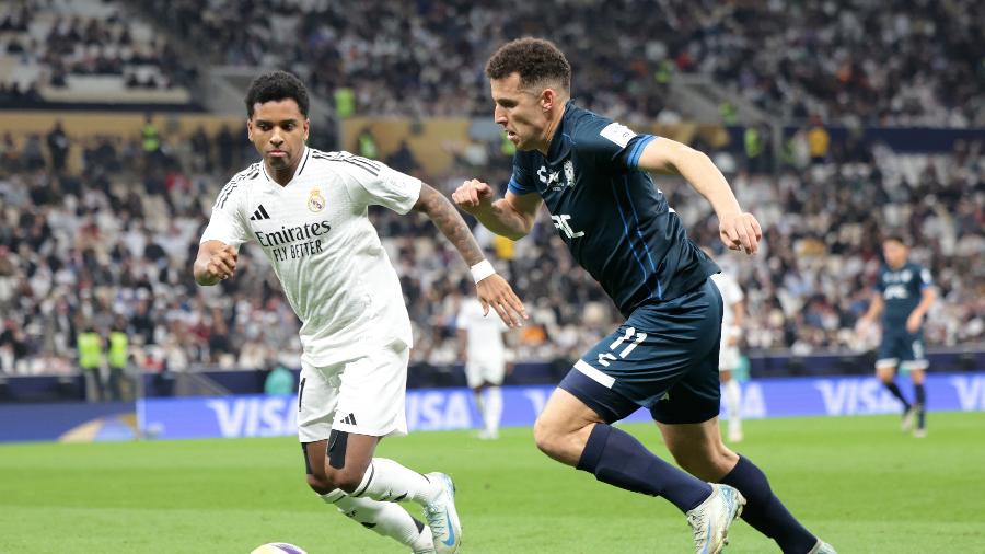 Idrissi, do Pachuca, em ação na final do Intercontinental - Mohamed Farag/Getty