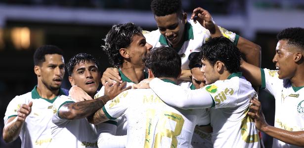 Palmeiras anota gols com Richard Ríos e Maurício frente ao Guarani; confira