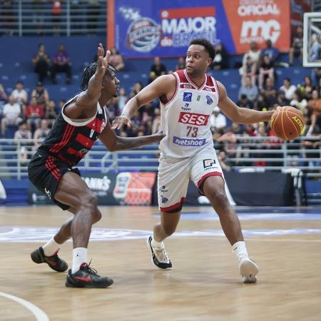 O Flamengo venceu o Sesi Franca por 107 a 95 no primeiro jogo da semi O Flamengo venceu o Sesi Franca por 107 a 95 no primeiro jogo da semi