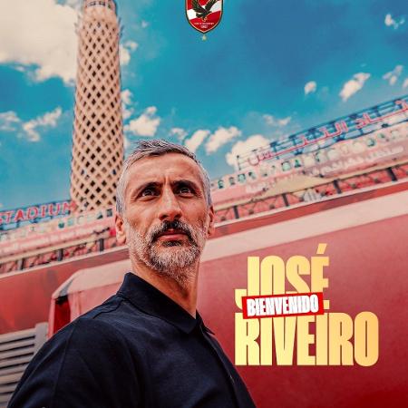 José Riveiro, técnico do Al Ahly, elogia Palmeiras antes de jogo pelo Mundial - Divulgação/Twitter oficial do Al Ahly