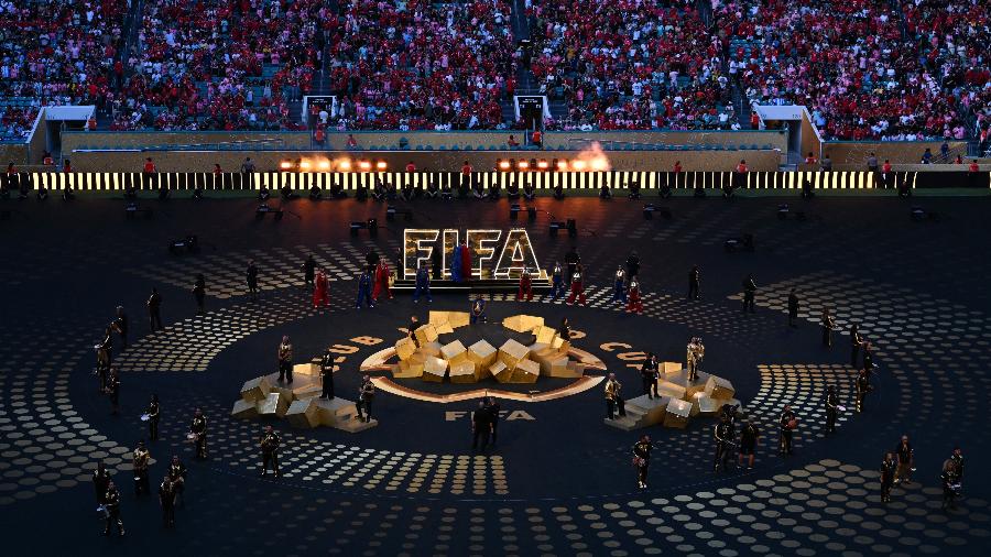 Cerimônia de abertura do Mundial ocorreu pouco antes de Inter Miami x Al Ahly Cerimônia de abertura do Mundial ocorreu pouco antes de Inter Miami x Al Ahly