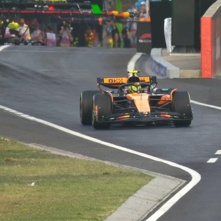 Lando Norris é o mais rápido do primeiro dia de atividades do GP da Hungria