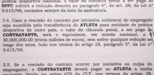 Multa de Hugo era de 30 milhões de euros para o futebol exterior - Reprodução - Reprodução