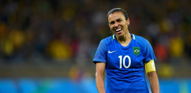 Marta havia dito que continuaria na seleção - Pedro Vilela/Getty Images)