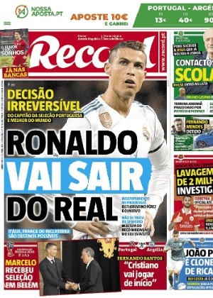 Jornal espanhol: Cristiano Ronaldo quer jogar com ao lado de