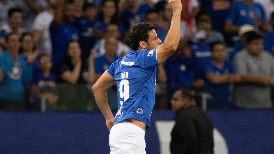 Fred marcou dez gols pelo Cruzeiro em 2019 - Marcelo Alvarenga/AGIF