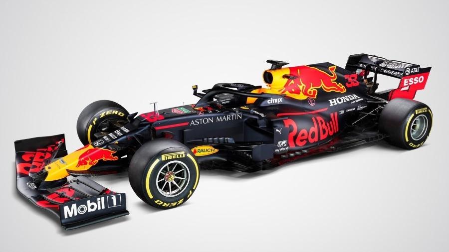 Carro da Red Bull para a temporada 2020 da F1 - Divulgação/Red Bull