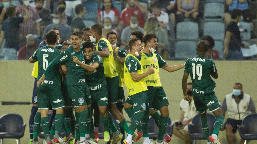 Copinha: Palmeiras chegou à decisão após vitória tensa sobre o rival São Paulo - Diogo Reis/AGIF