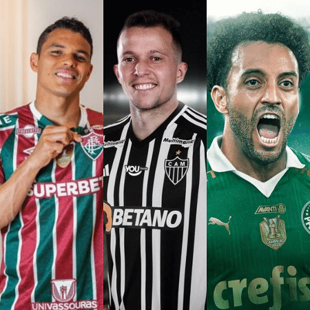 Thiago Silva, Bernard e Felipe Anderson já podem ser inscritos no Brasileirão