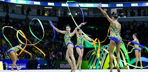 Brasil fica em 6º nas 5 fitas no Mundial de Ginástica; China leva o ouro