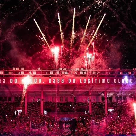 São Januário antes da partida entre Vasco da Gama x São Paulo pelo Campeonato Brasileiro 