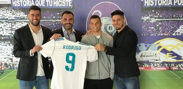 Rodrigo Farofa vai defender o Real Madrid - Divulgação