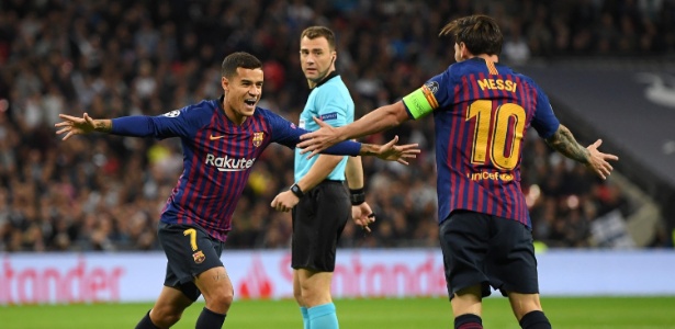 Coutinho voltou a trabalhar com o Barça e pode voltar ao time contra o Atlético de Madri - Shaun Botterill/Getty Images