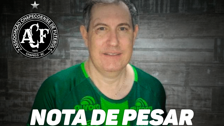 Chapecoense lamentou a morte de Rafael Henzel - Divulgação/Chapecoense