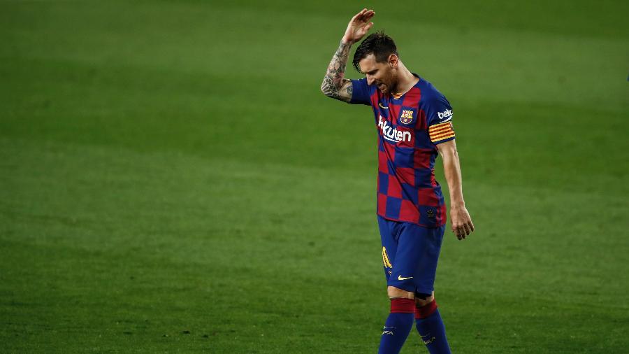 Irritado e decepcionado: em meio aos boatos de saída do Barcelona, Messi faz crítica velada a Quique Setién - Xavier Bonilla/NurPhoto via Getty Images