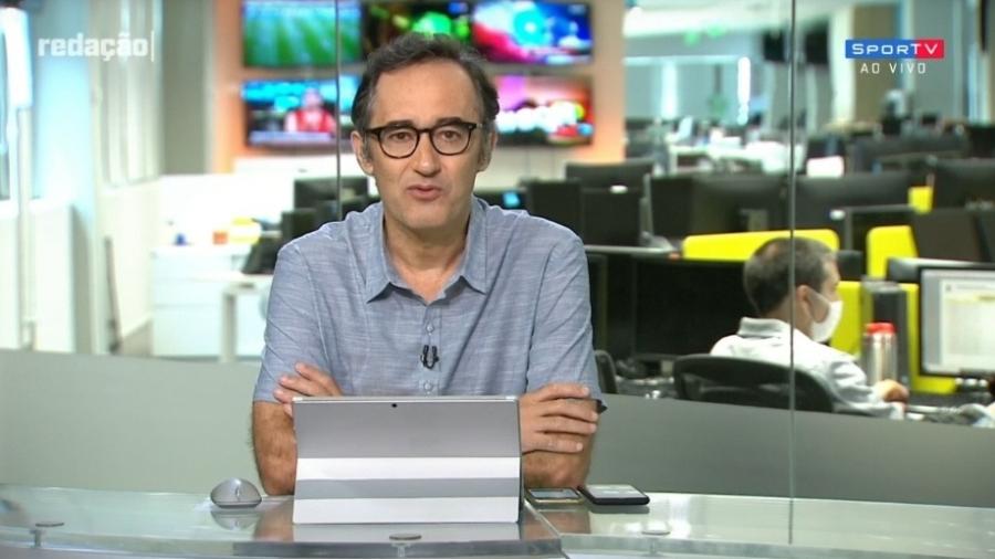 Marcelo Barreto critica Jorge Jesus por fala racista sobre PSG x Istanbul - Reprodução/SporTV
