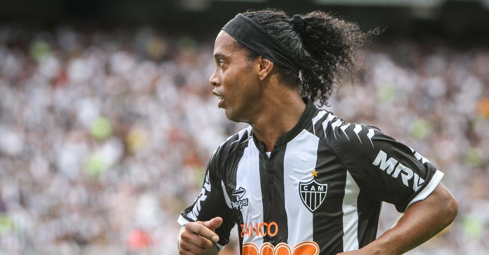 Ronaldinho Gaúcho fez 88 jogos com a camisa do Atlético-MG e entrou para a história do clube
