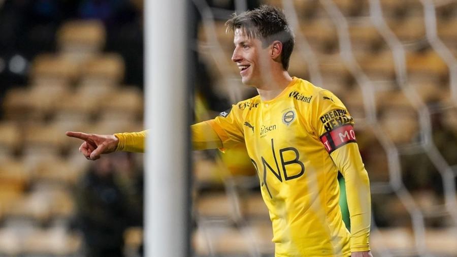 Thomas Lehne Olsen fez 26 gols pelo Lillestrom no Campeonato Norueguês - Divulgação
