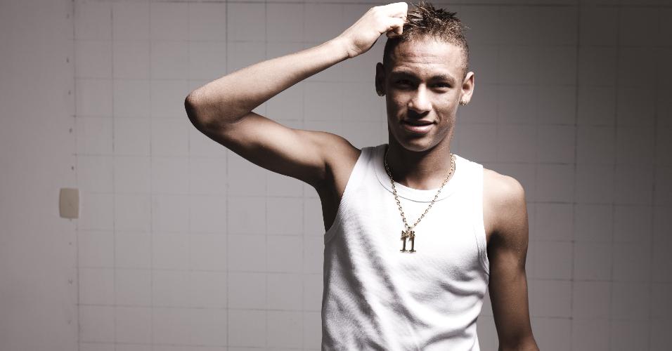 2010 - Neymar, 18 anos, atacante do Santos em entrevista para Folha 