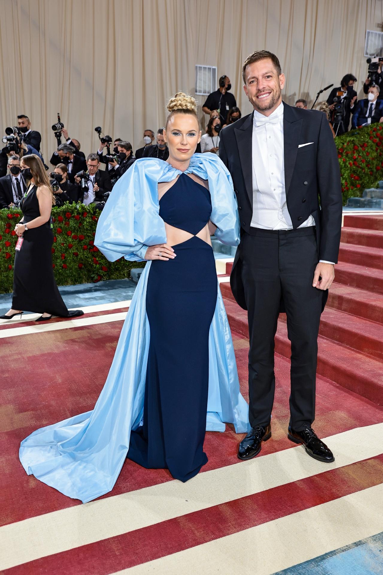 Caroline Wozniacki e David Lee - Jamie McCarthy/Getty Images