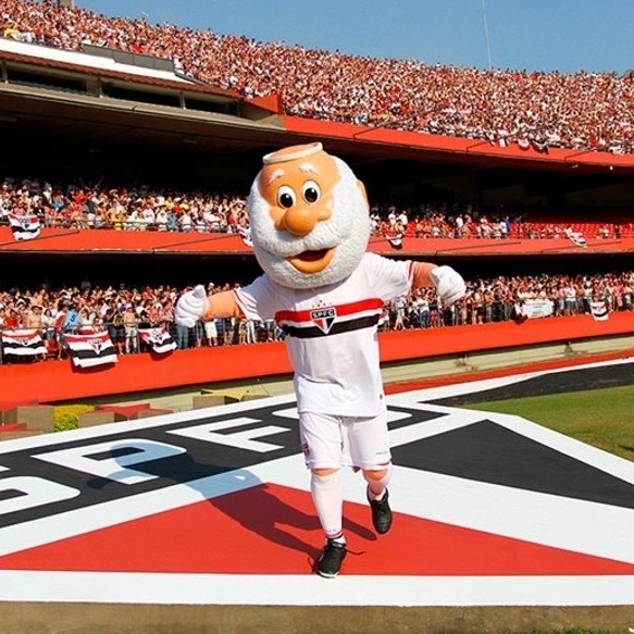 Qual o nome do mascote do time do São Paulo?