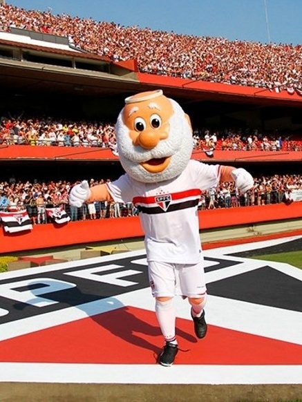 Qual é o símbolo do mascote de São Paulo?