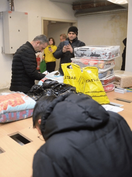 Estádio do Galatasaray recebe doações para vítimas de terremotos na Turquia - Reprodução/Twitter