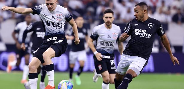 Corinthians sofre derrota para o Botafogo e entra na zona de rebaixamento.
