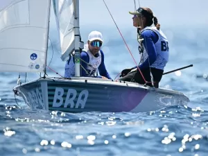 Brasil fica sem medalha na vela pela primeira vez desde 1992