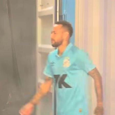 Camisa azul do Santos em homenagem a Neymar Camisa azul do Santos em homenagem a Neymar